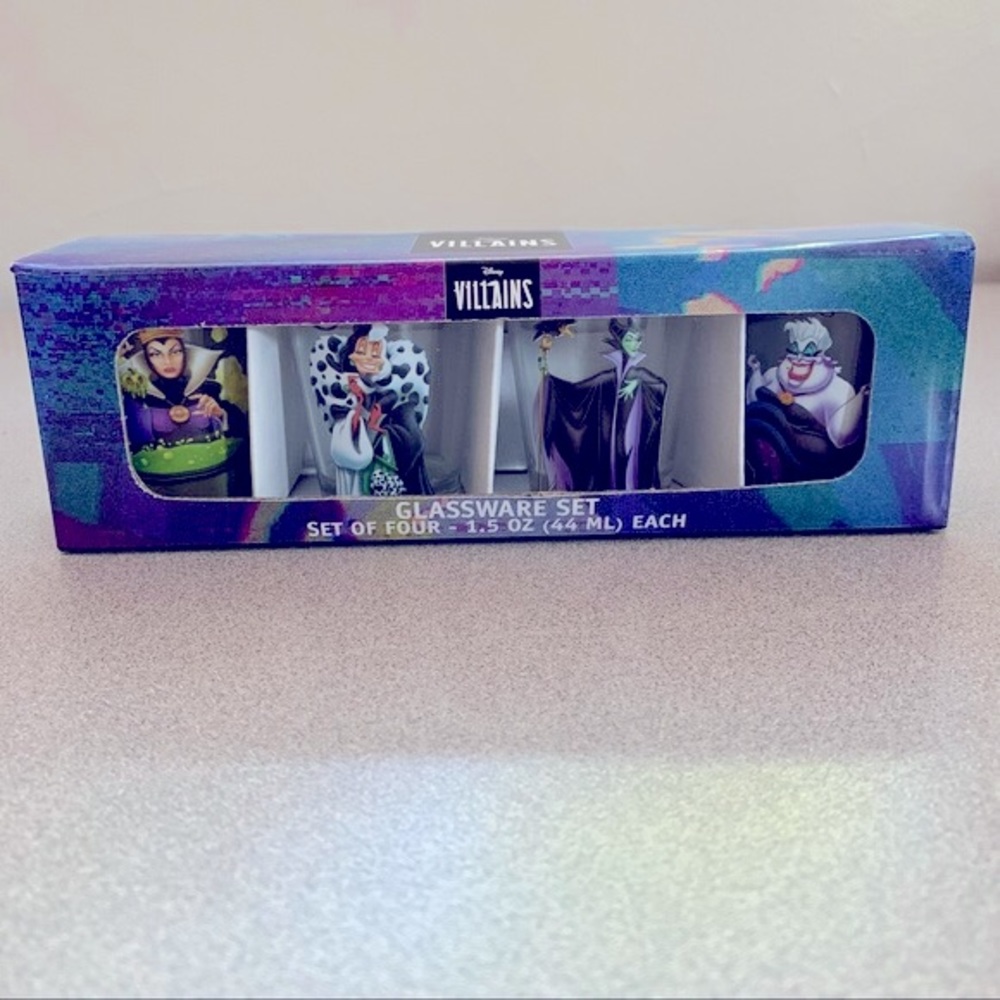 Disney Villain Shot Glasses